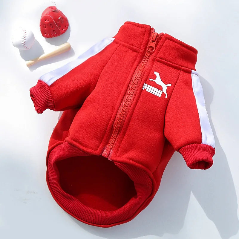 Dog Jacket Winter Baseball Small Medium Puppy Pet Vest French Bulldog Costume Coat Sweatshirt Chihuahua Dog Clothes Costume